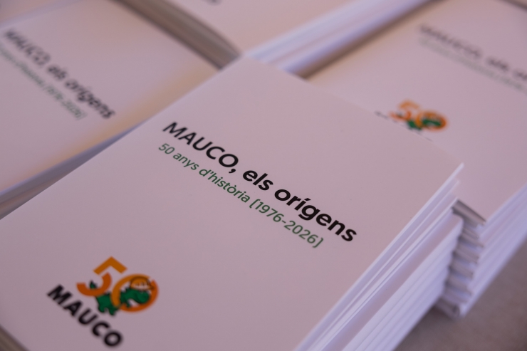Llibre 'MAUCO, els orígens 50 anys d’història'.
